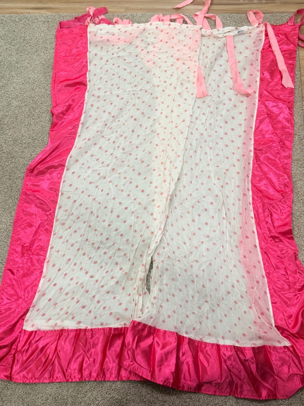 Pottery Barn Teen sheer curtains